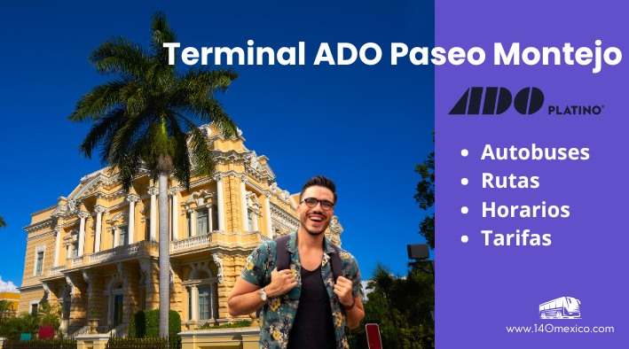 Terminal de Autobuses ADO Mérida Paseo 60