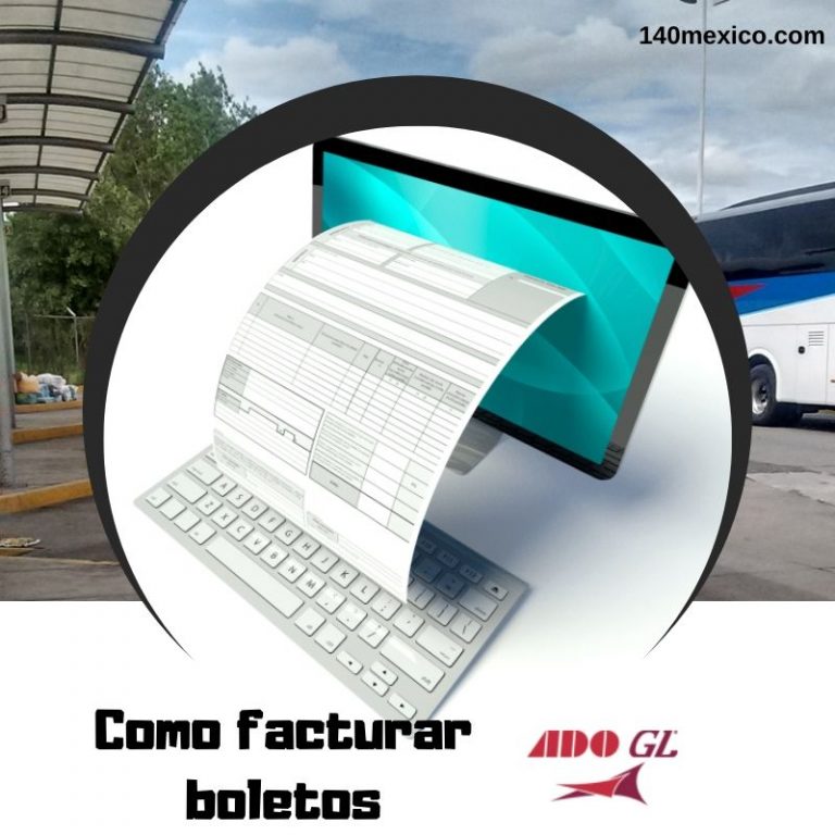 Como facturar boletos de autobuses ADO GL
