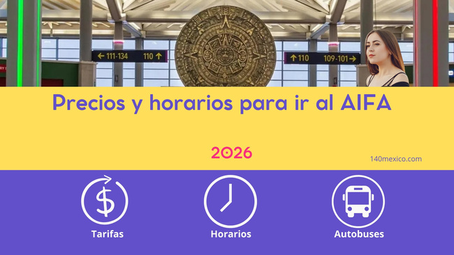 Autobuses de México, Central del Norte, al AIFA | horarios y precios